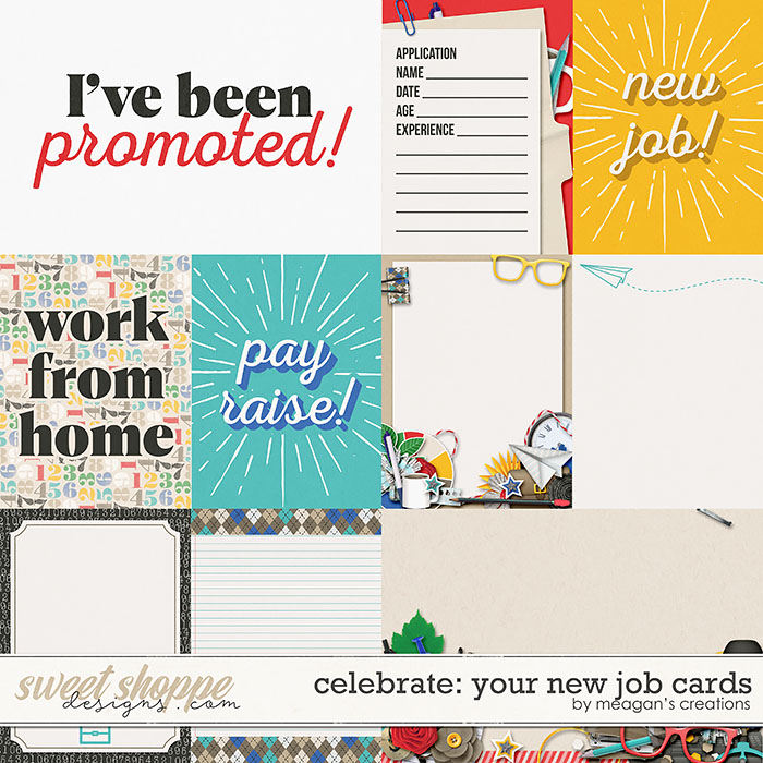 Celebrate: Your New Job Cards by Meagan's Creations
