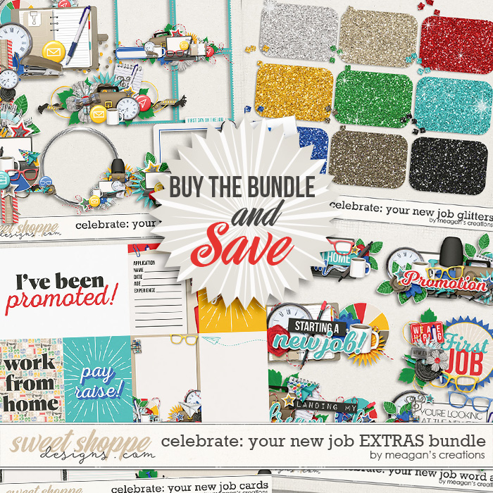 Celebrate: Your New Job Extras Bundle by Meagan's Creations