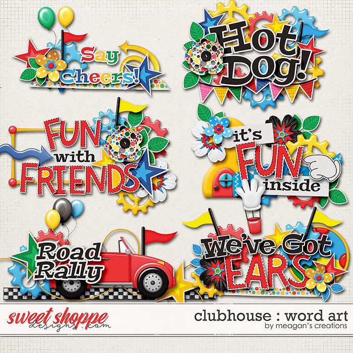 Clubhouse : Word Art by Meagan's Creations Clubhouse : Word Art by Meagan's Creations