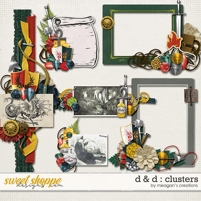 D & D : Clusters by Meagan's Creations D & D : Clusters by Meagan's Creations