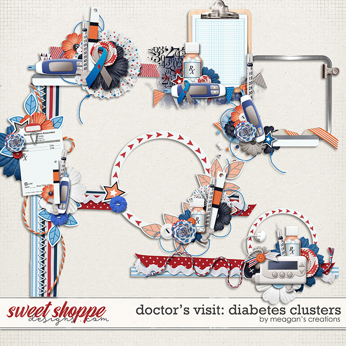 Doctor's Visit: Diabetes Clusters by Meagan's Creations