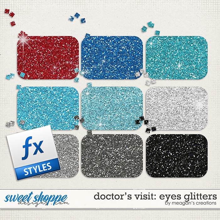 Doctor's Visit: Eyes Glitters by Meagan's Creations