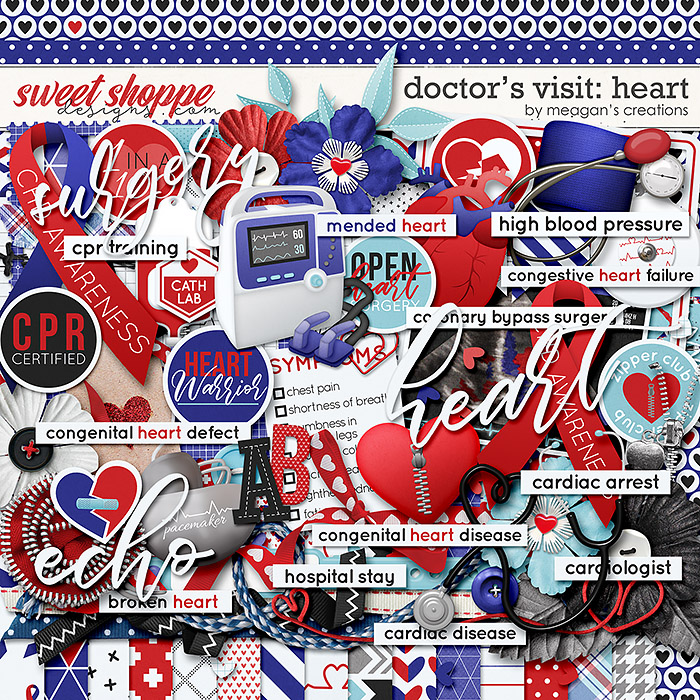 Doctor's Visit: Heart by Meagan's Creations