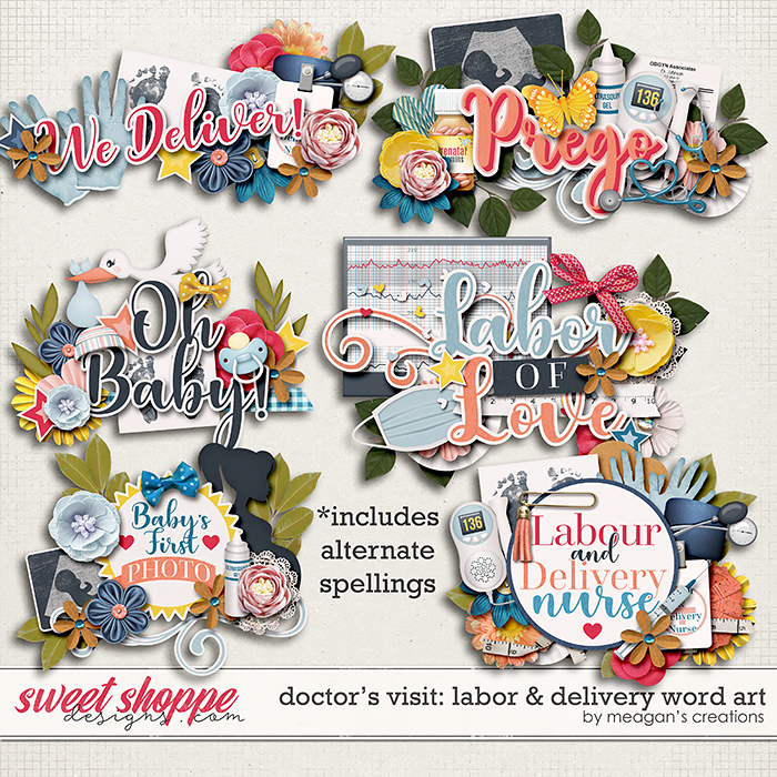 Doctor's Visit: Labor and Delivery Word Art by Meagan's Creations Doctor's Visit: Labor and Delivery Word Art by Meagan's Creations