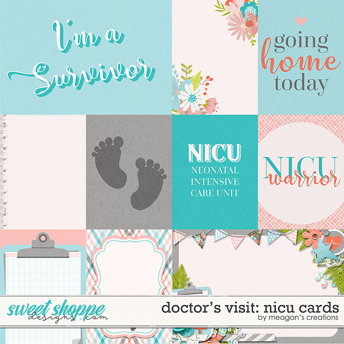 Doctor's Visit: NICU Cards by Meagan's Creations