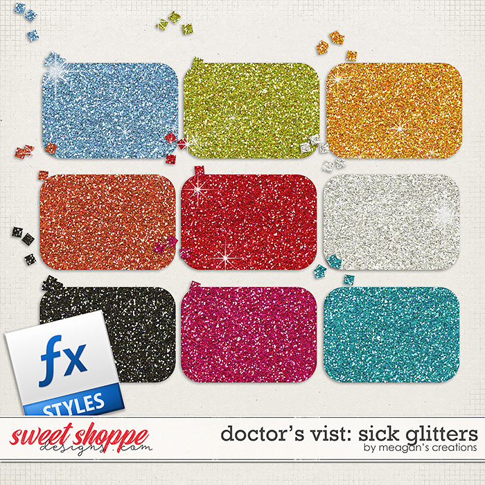 Doctor's Visit: Sick Glitters by Meagan's Creations