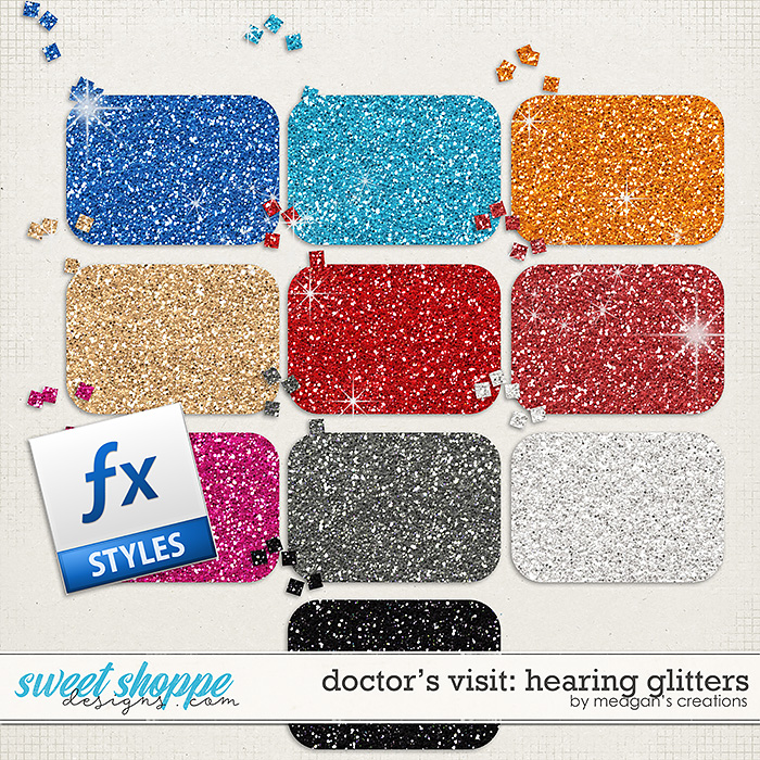 Doctor's Visit: Hearing Glitters by Meagan's Creations