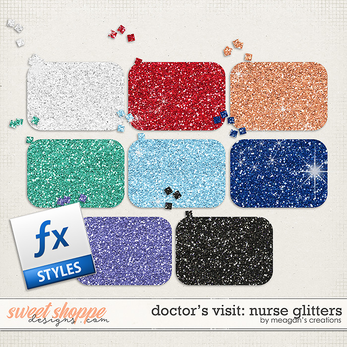 Doctor's Visit: Nurse Glitters by Meagan's Creations