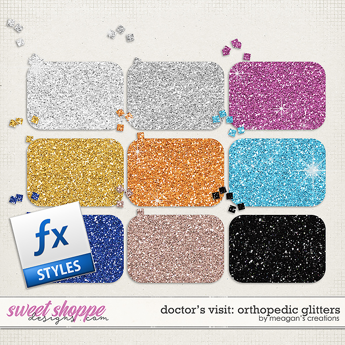 Doctor's Visit: Orthopedic Glitters by Meagan's Creations