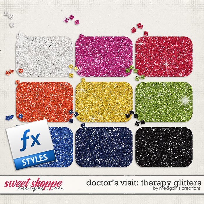 Doctor's Visit: Therapy Glitters by Meagan's Creations