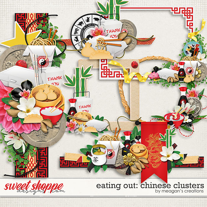 Eating Out: Chinese Clusters by Meagan's Creations