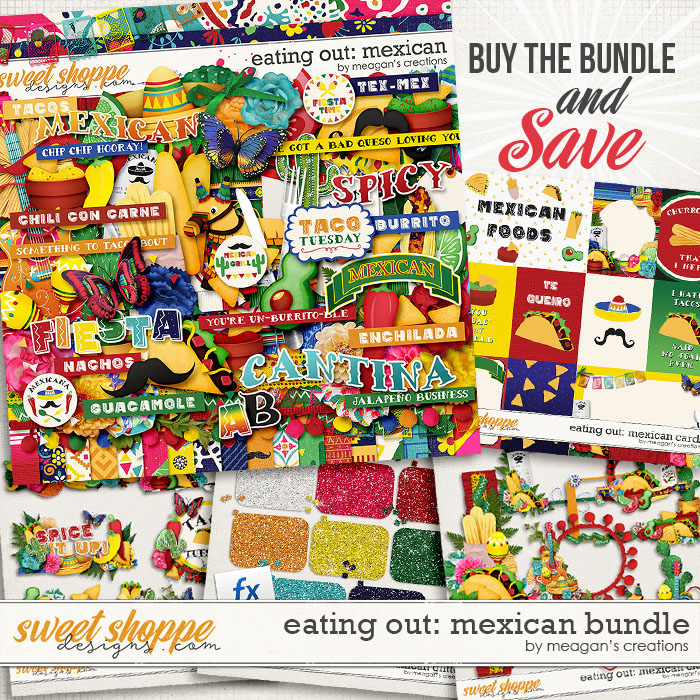 Eating Out: Mexican Collection Bundle by Meagan's Creations