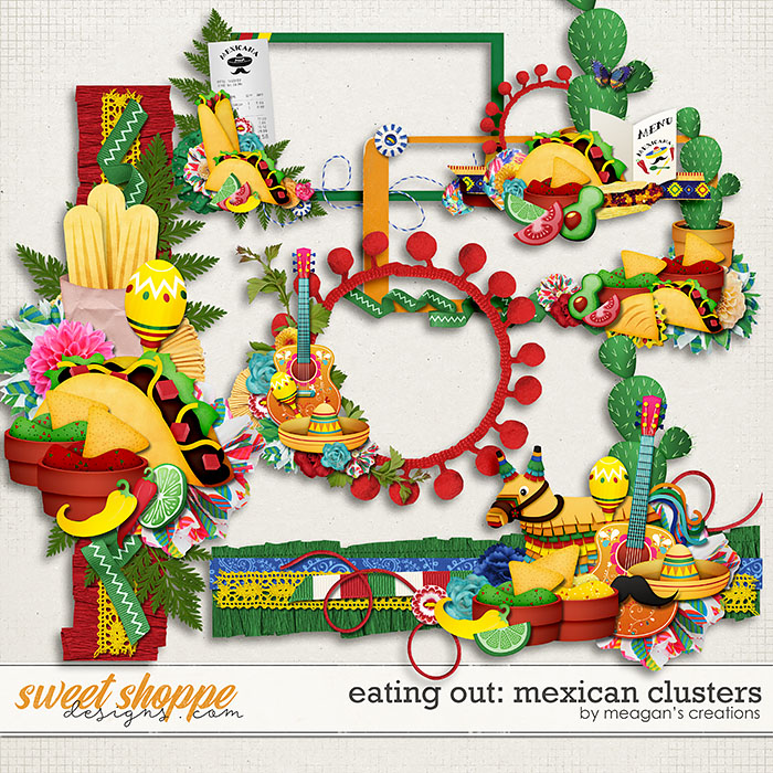 Eating Out: Mexican Clusters by Meagan's Creations Eating Out: Mexican Clusters by Meagan's Creations