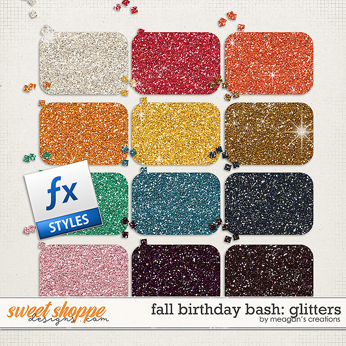 Fall Birthday Bash: Glitters by Meagan's Creations Fall Birthday Bash: Glitters by Meagan's Creations