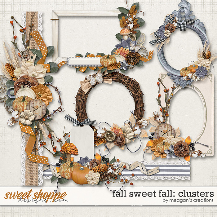 Fall Sweet Fall: Clusters by Meagan's Creations