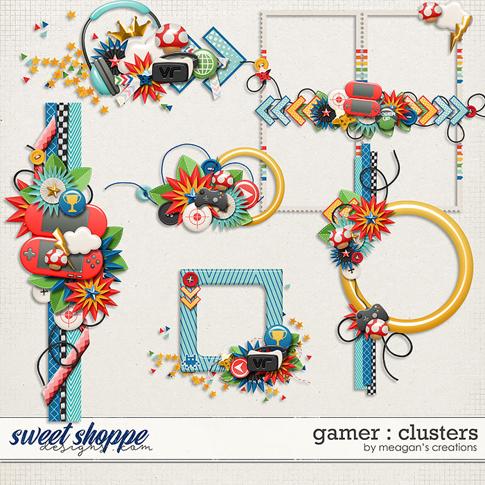 Gamer: Clusters by Meagan's Creations Gamer: Clusters by Meagan's Creations