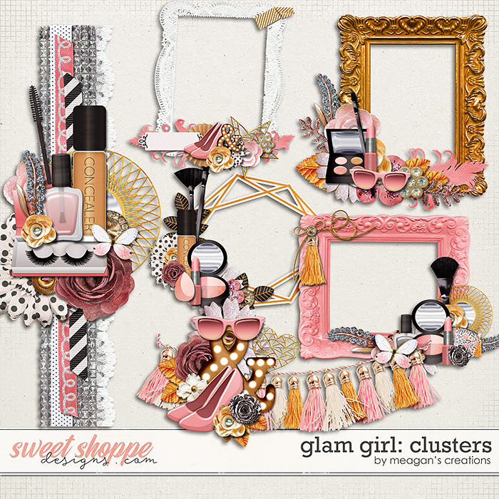Glam Girl: Clusters by Meagan's Creations Glam Girl: Clusters by Meagan's Creations