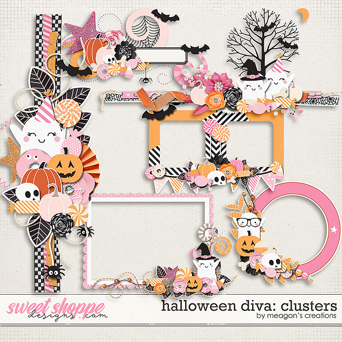 Halloween Diva: Clusters by Meagan's Creations