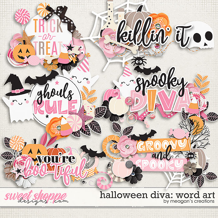 Halloween Diva: Word Art by Meagan's Creations Halloween Diva: Word Art by Meagan's Creations