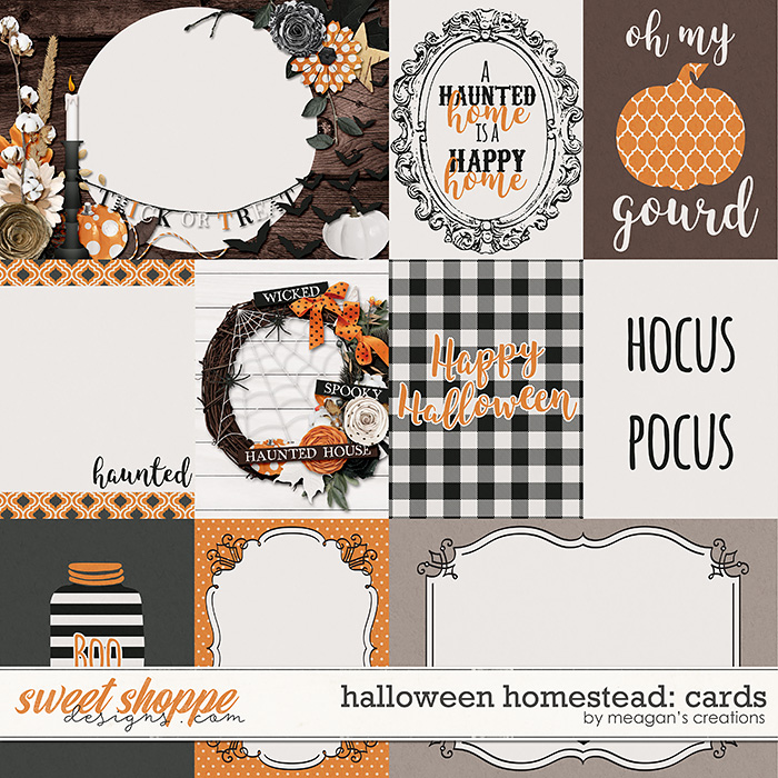 Halloween Homestead: Cards by Meagan's Creations