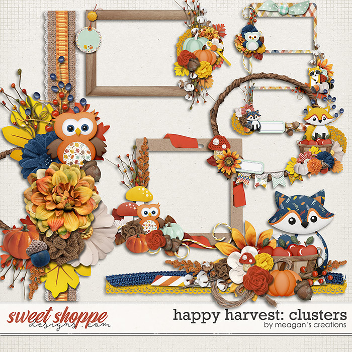 Happy Harvest: Clusters by Meagan's Creations
