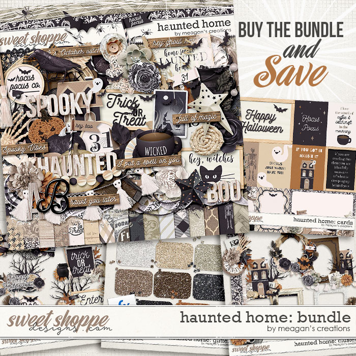 Haunted Home: Collection Bundle by Meagan's Creations