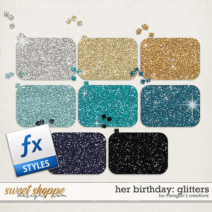 Her Birthday: Glitters by Meagan's Creations