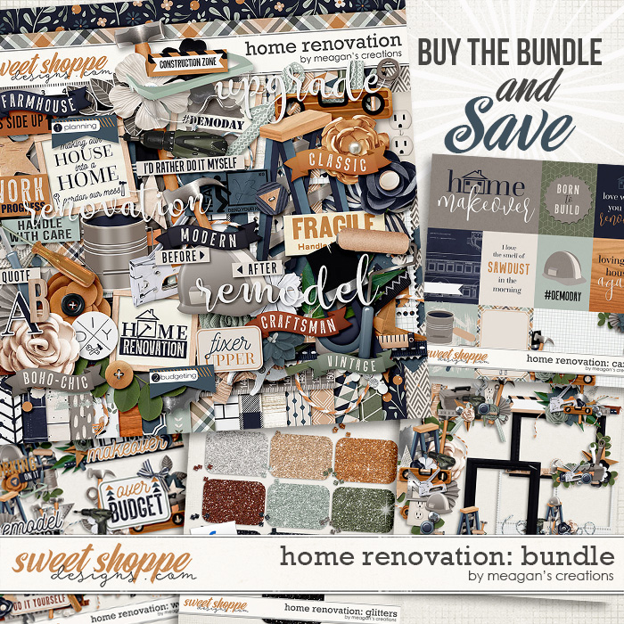 Home Renovation Collection Bundle by Meagan's Creations Home Renovation Collection Bundle by Meagan's Creations