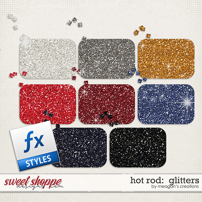 Hot Rod: Glitters by Meagan's Creations