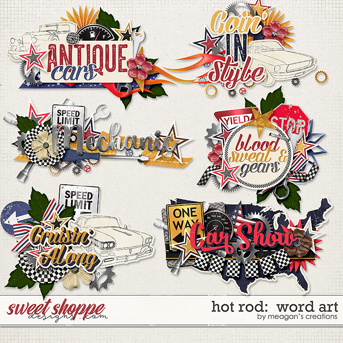 Hot Rod: Word Art by Meagan's Creations Hot Rod: Word Art by Meagan's Creations
