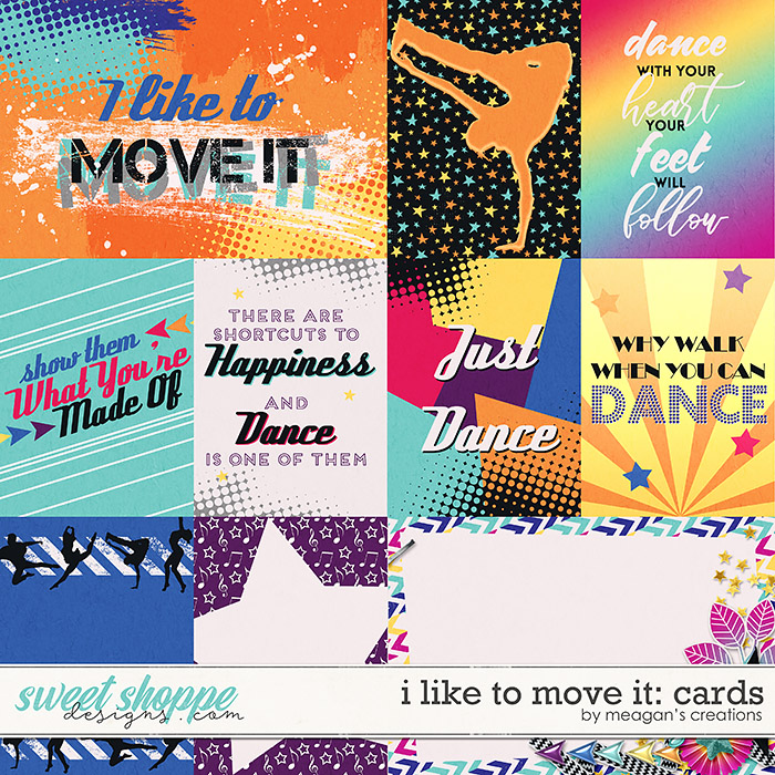 I Like to Move It: Cards by Meagan's Creations