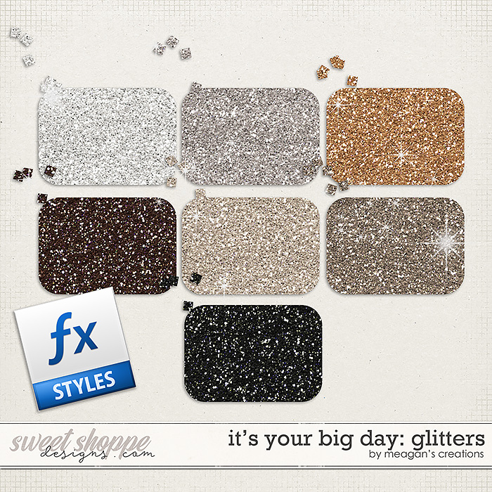 It's Your Big Day: Glitters by Meagan's Creations