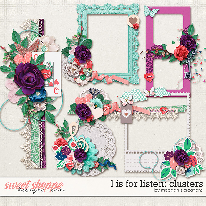 L is for Listen: Clusters by Meagan's Creations L is for Listen: Clusters by Meagan's Creations