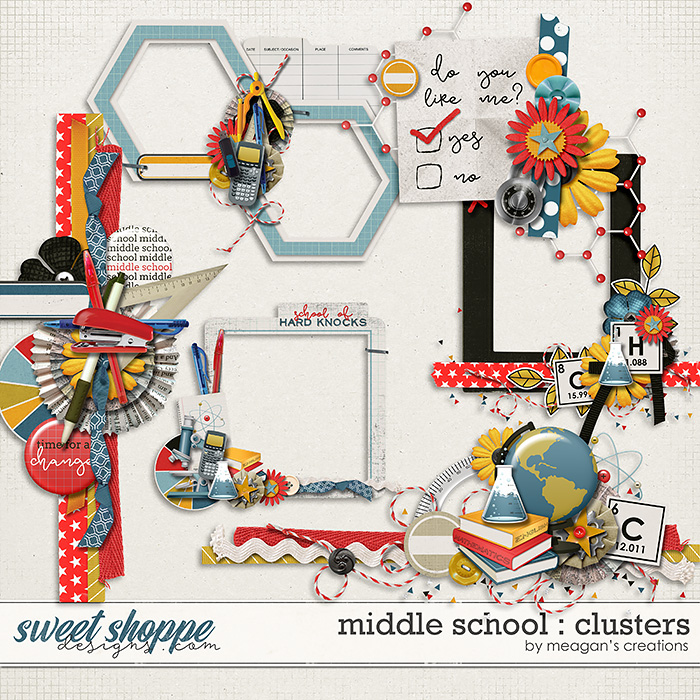 Middle School : Clusters by Meagan's Creations Middle School : Clusters by Meagan's Creations