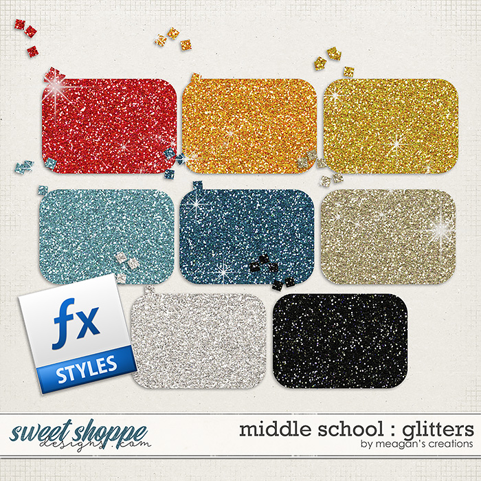 Middle School : Glitters by Meagan's Creations Middle School : Glitters by Meagan's Creations