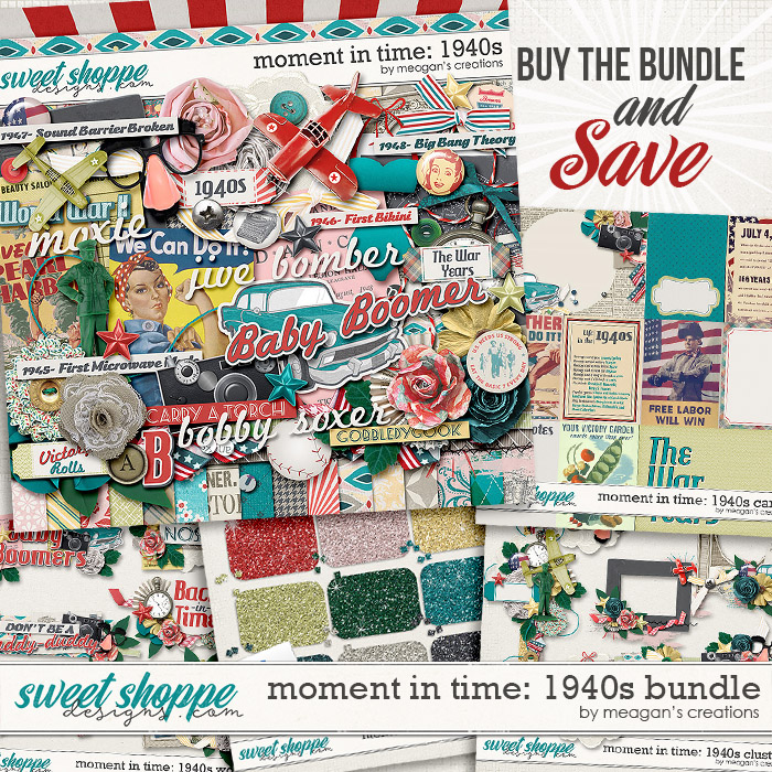 Moment in Time: 1940s Bundle by Meagan's Creations