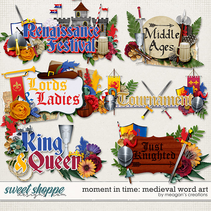 Moment in Time: Medieval Word Art by Meagan's Creations Moment in Time: Medieval Word Art by Meagan's Creations