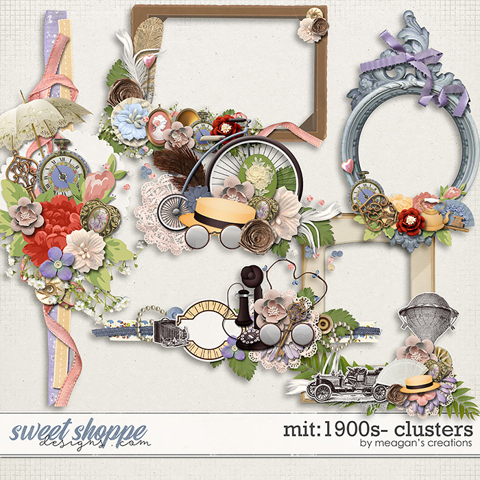 Moment in Time: 1900s Clusters by Meagan's Creations