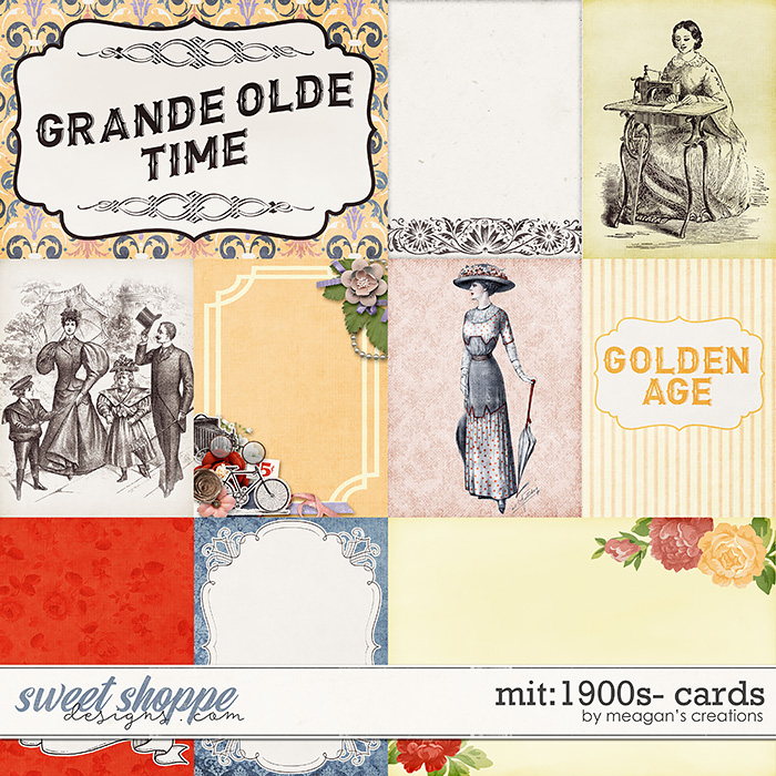 Moment in Time: 1900s Cards by Meagan's Creations Moment in Time: 1900s Cards by Meagan's Creations