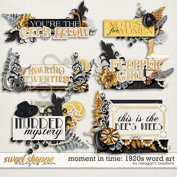 Moment in Time: 1920s Word Art by Meagan's Creations Moment in Time: 1920s Word Art by Meagan's Creations