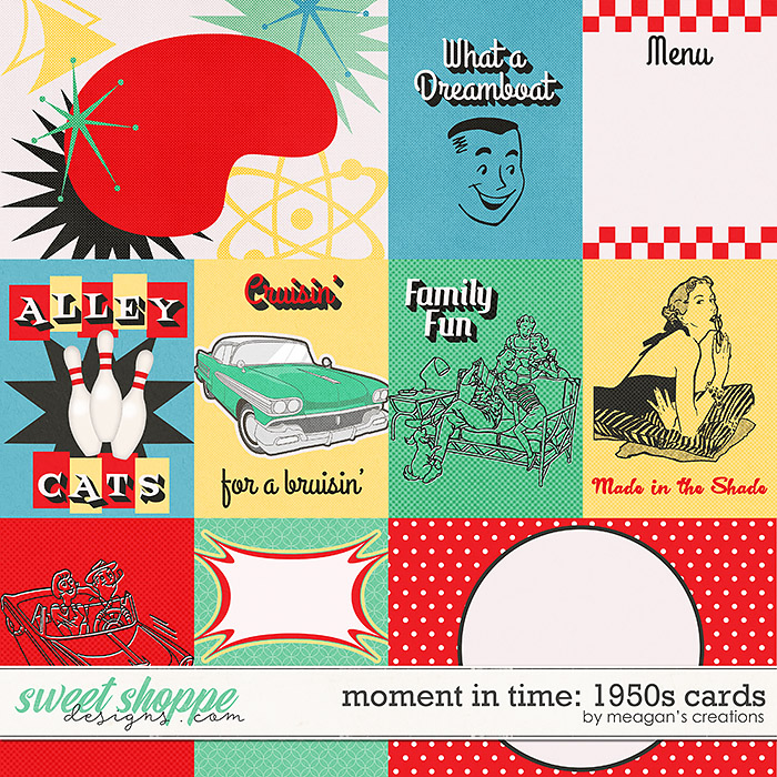 Moment in Time: 1950s Cards by Meagan's Creations