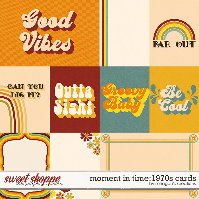 Moment in Time: 1970s Cards by Meagan's Creations Moment in Time: 1970s Cards by Meagan's Creations