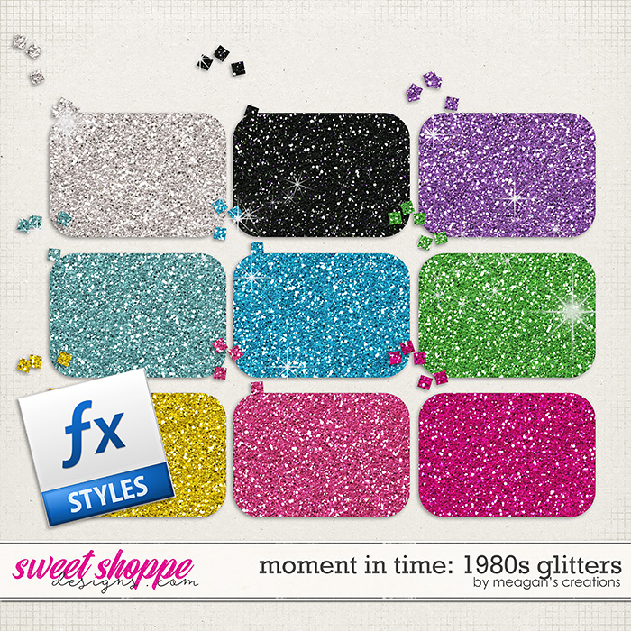 Moment in Time: 1980s Glitters by Meagan's Creations