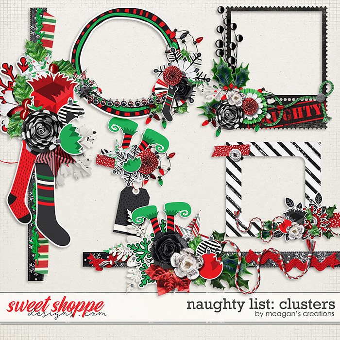 Naughty List: Clusters by Meagan's Creations Naughty List: Clusters by Meagan's Creations