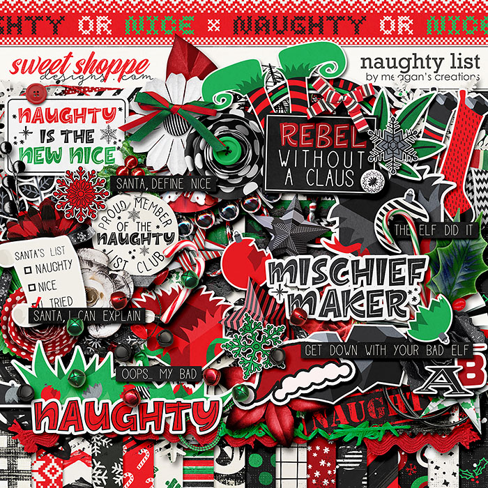 Naughty List by Meagan's Creations