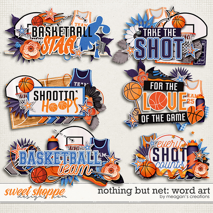 Nothing But Net: Word Art by Meagan's Creations