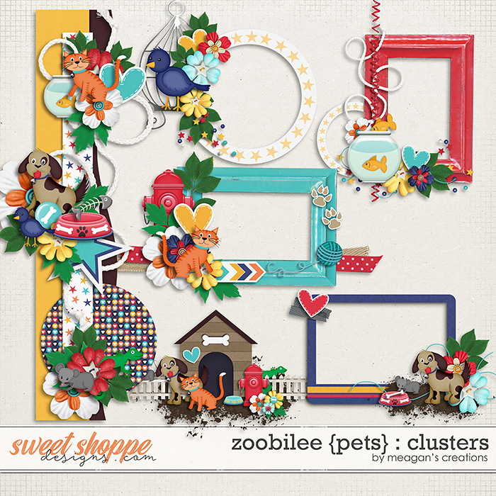 Zoobilee {Pets} : Clusters by Meagan's Creations Zoobilee {Pets} : Clusters by Meagan's Creations