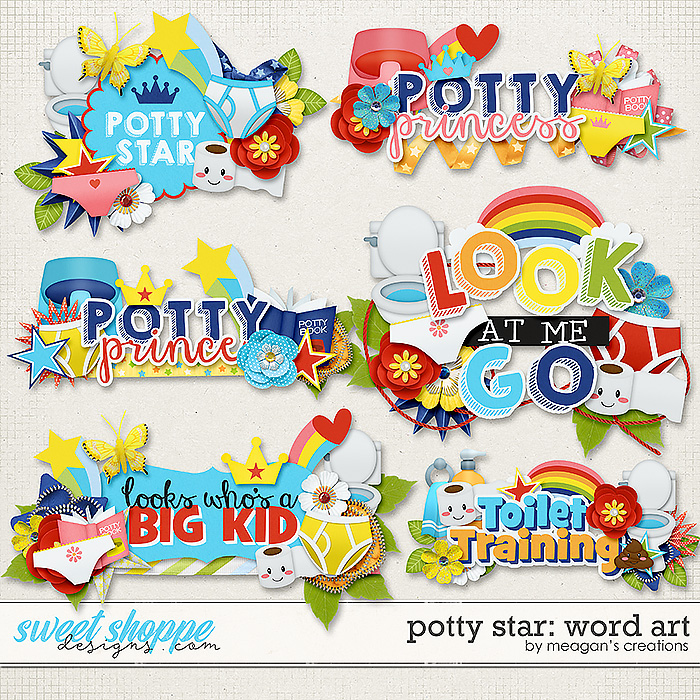 Potty Star Word Art by Meagan's Creations Potty Star Word Art by Meagan's Creations