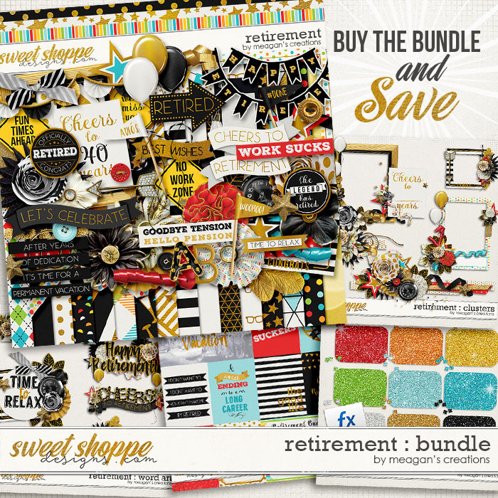 Retirement : Bundle by Meagan's Creations