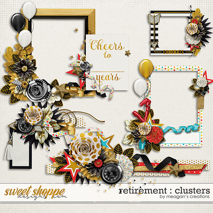 Retirement : Clusters by Meagan's Creations Retirement : Clusters by Meagan's Creations